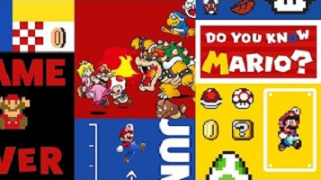 Super Mario & Nintendo history mobile tribute for phones
