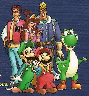 Nintendo Animated Universe Cartoons of the 90s: Captain N, Mario Bros, Zelda, Crisis on infinite Continuities