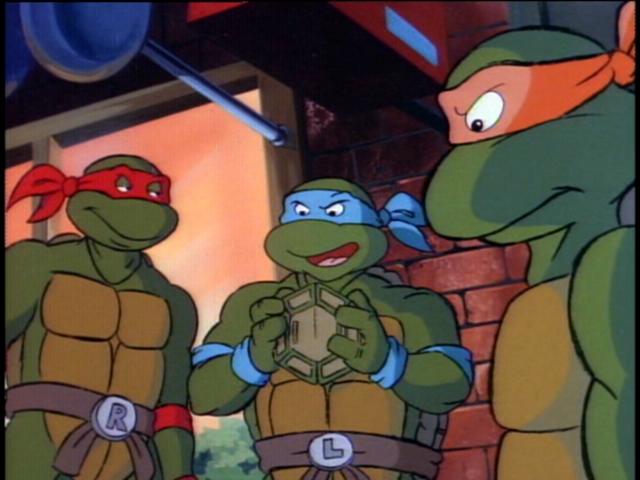 Teenage Mutant Ninja Turtles 1987 Original Watch Through