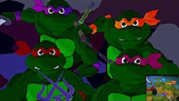 Original TMNT 1987 cartoon intro and episodes in CG