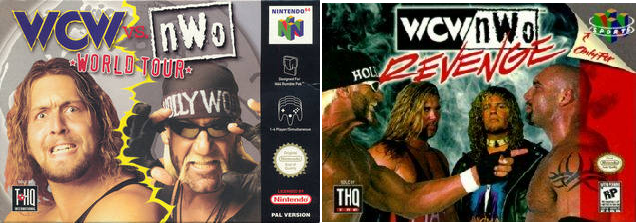 WCW vs NWO World Tour & WCW/NWO Revenge intros on the Nintendo 64