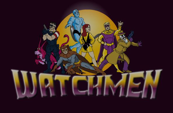 Watchmen Cartoon from the 80s 90s is just awesome