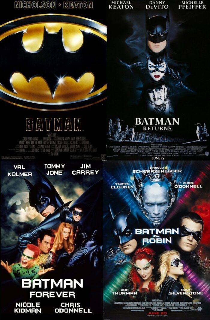 Original Batman Live Action Quadrology 4 films in continuty gothic vs neon  » MiscRave