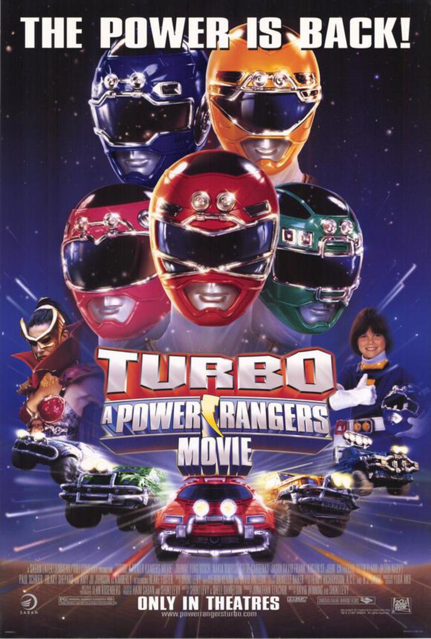 Power Rangers Turbo & Turbo: A Power Rangers Movie change of cast