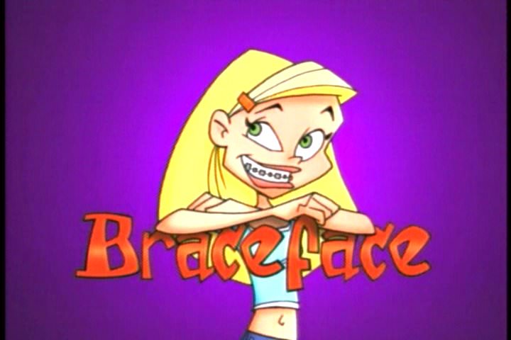 The Braceface cartoon feels like a Nicktoon