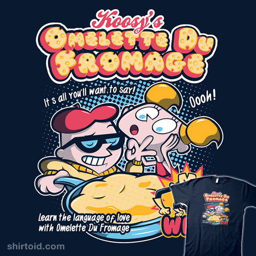 Omelette Du Fromage Learning French With Dexter S Lab Miscrave