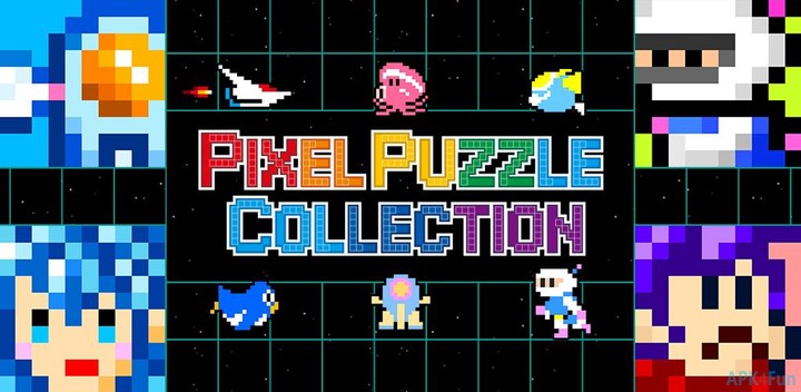 Pixel Puzzle Collection is a free Konami Picross for your phone
