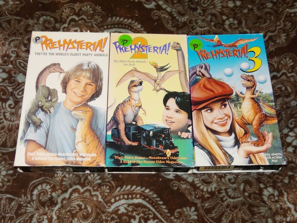 The forgotten Prehysteria! Trilogy of the 90s are odd dinosaur movies