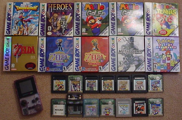 game boy color collection