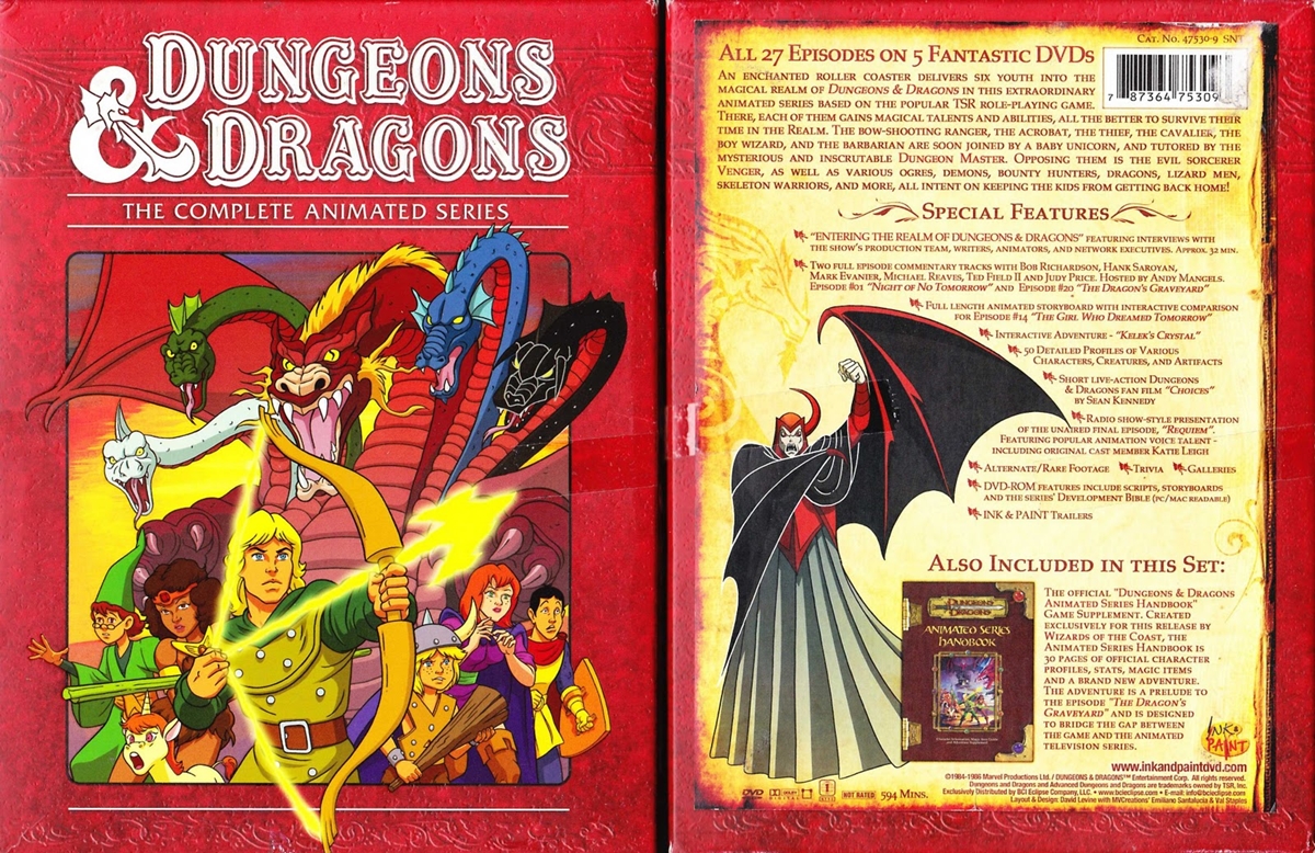 The Dungeons & Dragons Cartoon that captivated a generation » MiscRave
