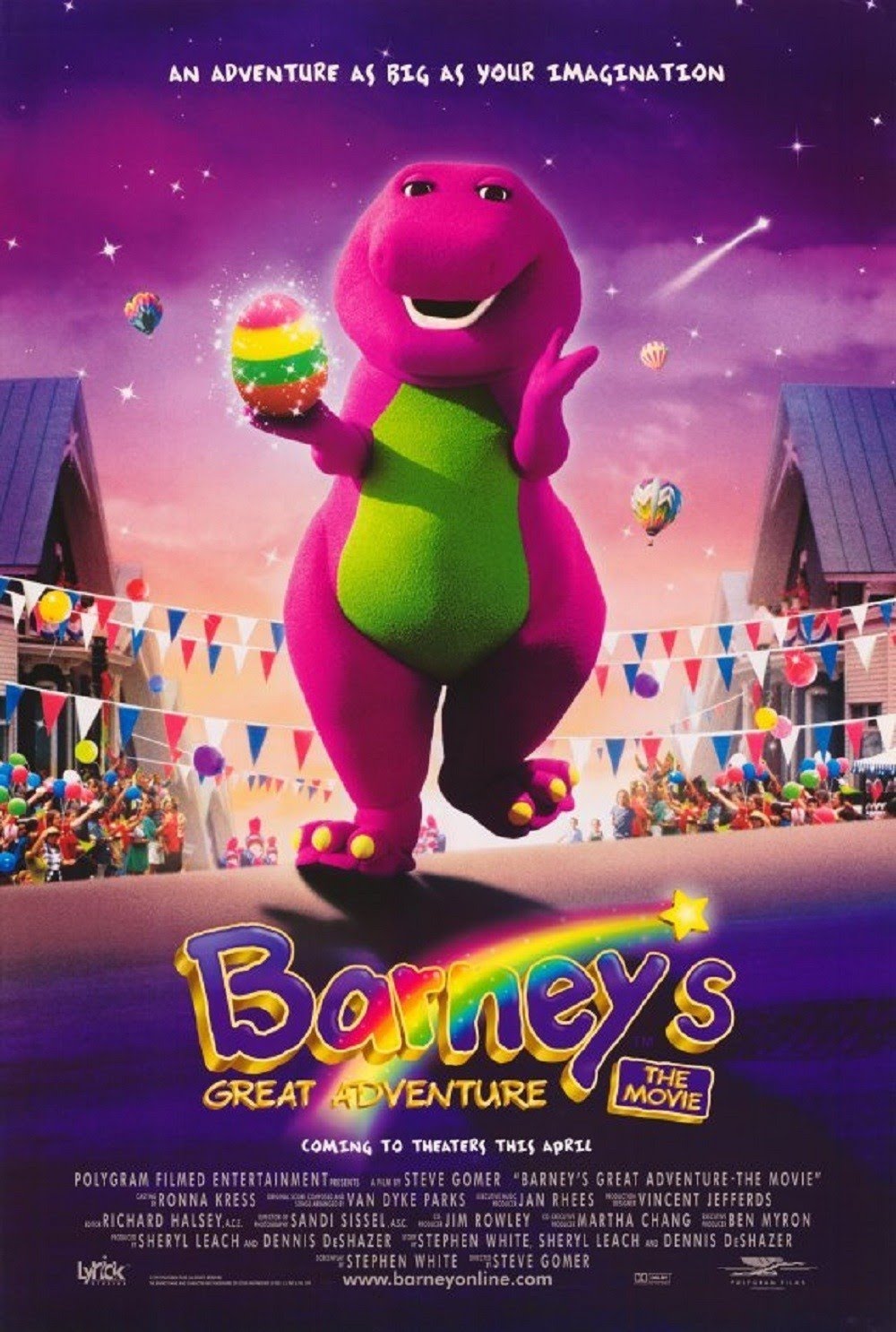 Barney The Hollywood Movie is cool
