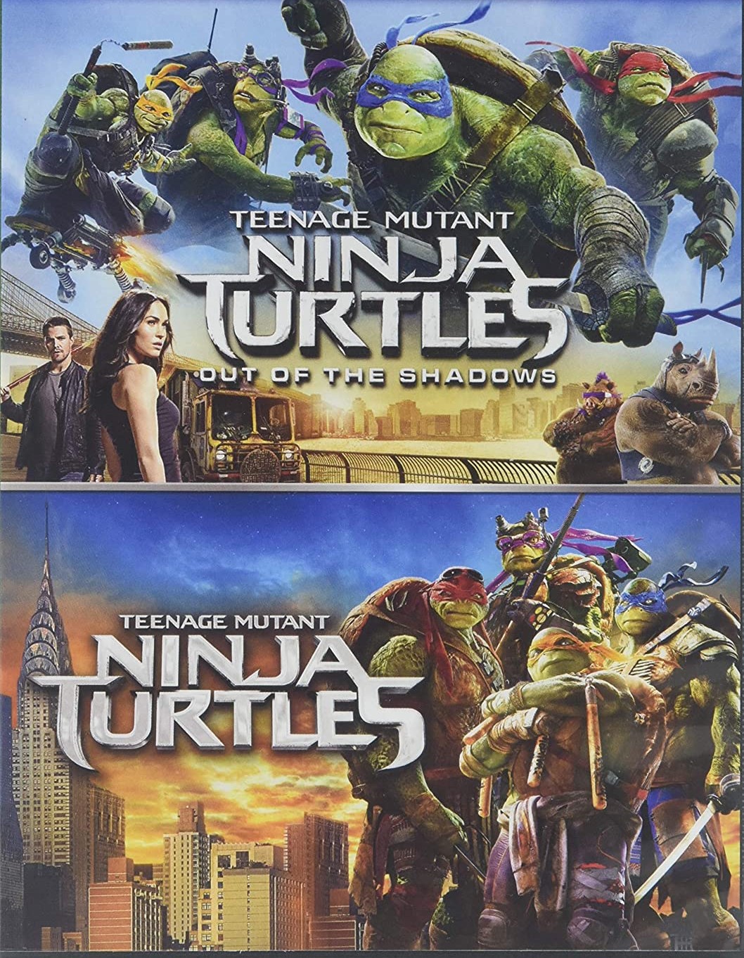 Teenage Mutant Ninja Turtles 2014 & TMNT Out of the Shadows 2016 made a fun continuity: Platinum Dunes Bay