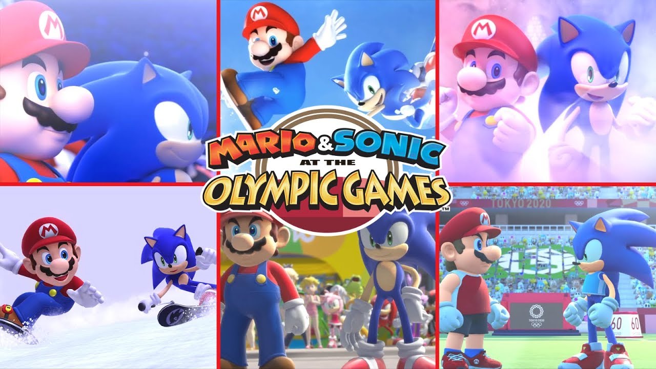 Super Mario & Sonic the Hedgehog history at the Olympic Summer Games 2008 2012 2016 2020