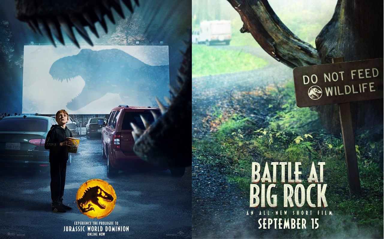Jurassic World Short films to go beyond the Park