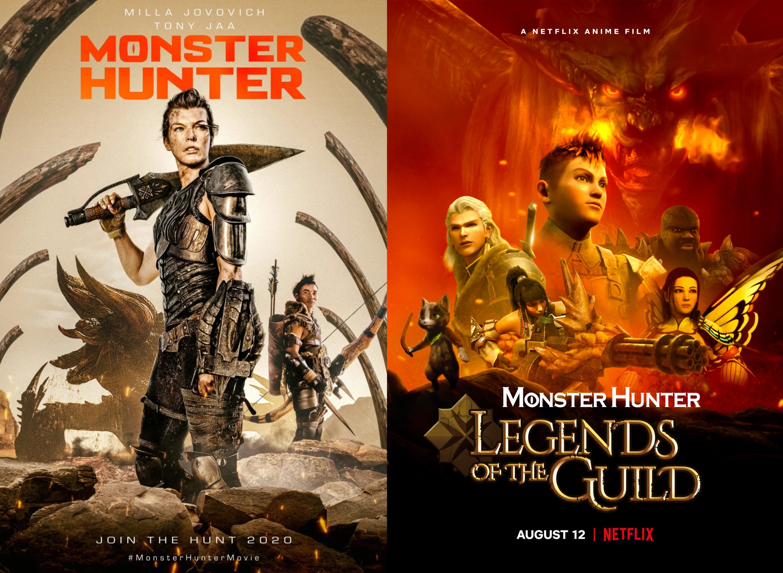 The different Monster Hunter Movies MiscRave