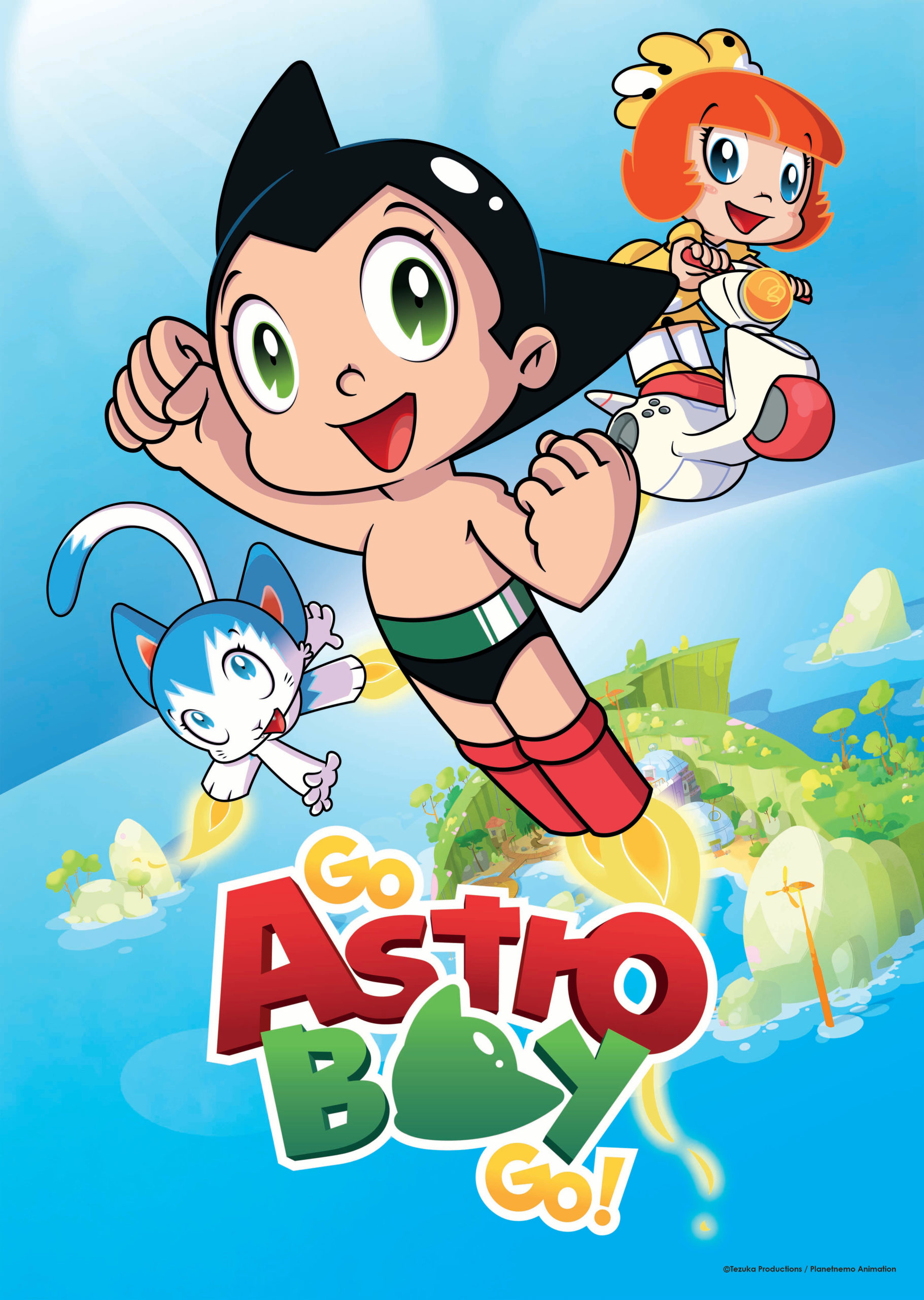 little astro boy go the 2 kid adaptations for Astro Boy